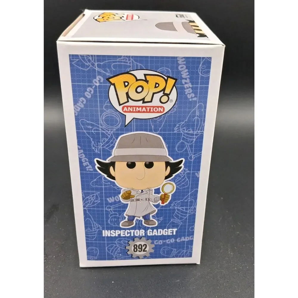 Funko Pop Inspector Gadget #892 Holding Magnifying Glass Vinyl Figure NIB